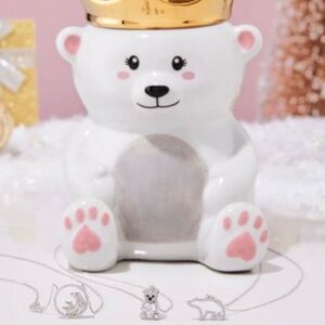 Charmed Aroma Polar Bear Candle (includes jewelry)